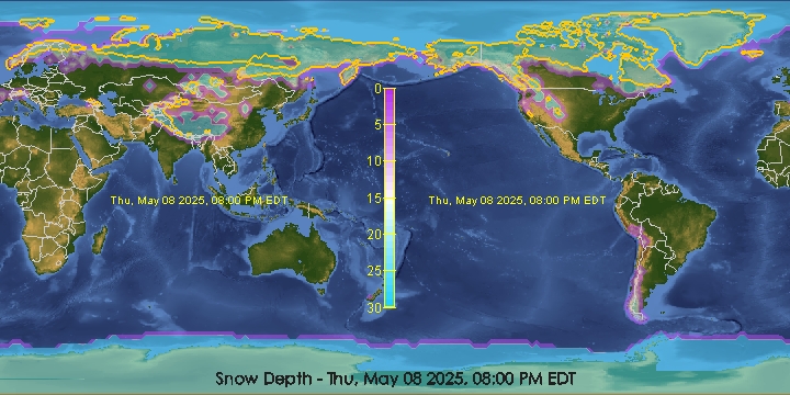 snow depth